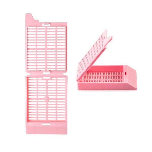 One Piece Tissue Cassette, pink